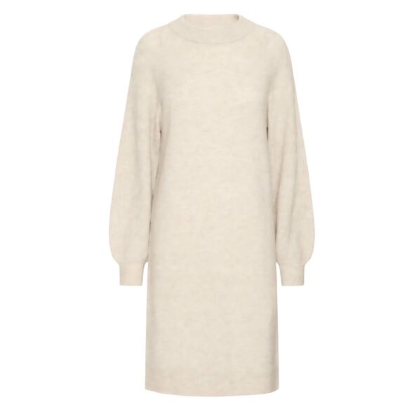 Ichi IHASDIS Fall 2025 Release Knit Dress, Size Small, Color Oatmeal - Picture 4 of 10